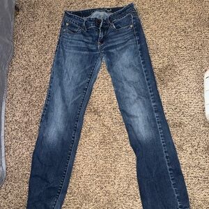 AE Women's Boot Cut Jeans - Dark Blue